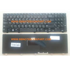 Dell Keyboard คีย์บอร์ด  Inspiron 15 3521 5521 YH3FC ภาษาไทย อังกฤษ